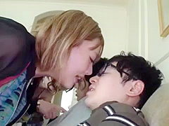 02860,Woman writhing in lewd play