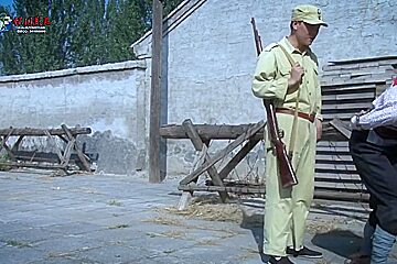 2 Chinese Rebels Chained Up