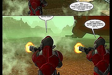 3D Comic: Battleforce Rebellion  2