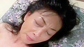 54yr old Hairy Japanese Granny still Craves Cum (Uncensored)