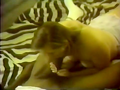 80's Amateur Blond Taking BBC's At Both Ends - PF1