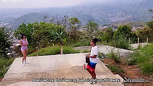 A Bbc Watched On A Big Ass Fitness Latina Milf While Shes Running