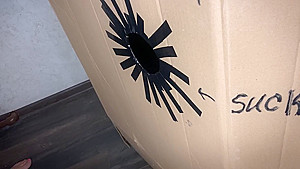 A Hole In The Wall With A Cock And A Girl Sucking A Cock