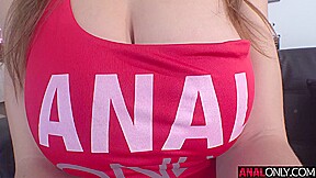 ANAL ONLY Rissa May gets raunchy
