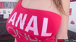 ANAL ONLY Rissa May gets raunchy