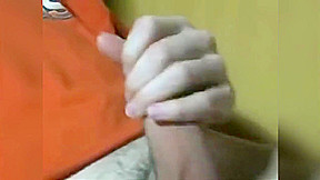 Adidas Skater Scally Jerking Off Cumshot