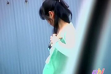 Adventurous pretty bimbo gets sharking experience while walking outside