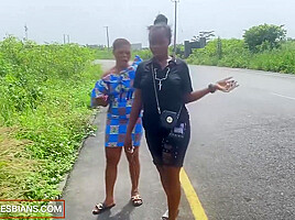 African Lesbians - Amateur Real Horny Couple Reach Female Ejaculation