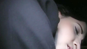 Agent fucks slut at night outdoors