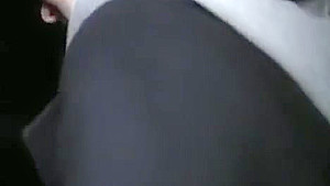 Agent fucks slut at night outdoors