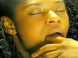 Alayah Sashu Getting Mouthful Of Foxys Delicious Small Black Juggs