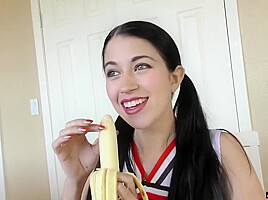 Alex Coal In Sexy Cheerleader Loves Getting Filled Wi