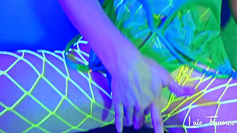 Alien teen 18+ Stretches Her Asshole With A Glass Dildo And Gets Anally Fucked