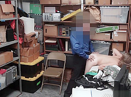 Alyce Anderson Steals And Gets A Fuck Punishment