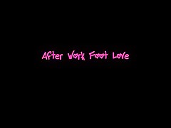 Amai after work feet