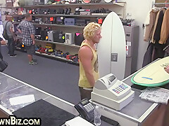 Amateur Gaypawn Assfucked In 3some After Bj Cumshot