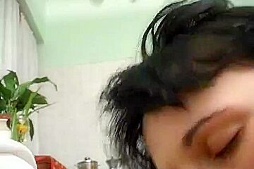 Amateur Italian babe loved my wang inside of her