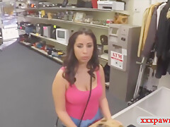 Amateur Latina Sells Watch And Pounded At The Pawnshop