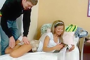 Amateur Young Blonde Slow Deep Cock Sucking
