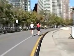 Amateur girl teases cameraman with her candid booty 01b
