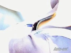 Amateur japanese brunette downblouse vid