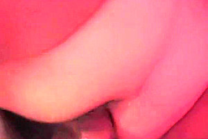 Amateur sex in a red room