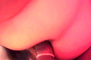 Amateur sex in a red room