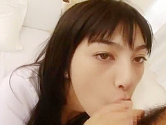 Amazing Japanese girl Saori Hara in Horny POV JAV scene