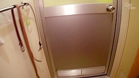 Amazing Japanese model in Horny Shower, HD JAV clip