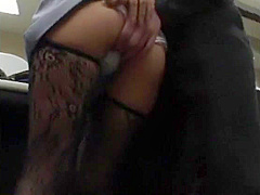 Amazing Japanese whore Akina Hara in Hottest Stockings, Small Tits JAV movie