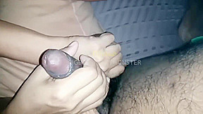 අකක ඉසසරහ නනග පලලලගහල හතත කර ගලනව Amazing Sexy & Creampie With Stranger For Money