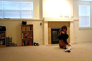 Amazing amateur shemale video with Webcam scenes
