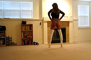 Amazing amateur shemale video with Webcam scenes