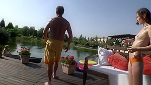 Anal Ffm Threesome With Petite Chicks