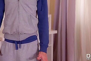 Angel Wicky - Busty Vocal Teacher Swallows Two Enormous Dicks For Cumshots 13 Min