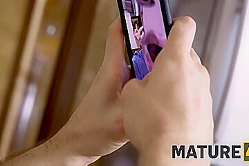 Angela Milf - Woman Over Fifty Returned Home And Tempted Her Stepson Into Sex 11 Min