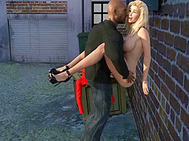 Angelica S Temptation Cheating White Wife Fucked Raw By Black Guy In A Dark Alley Ep14