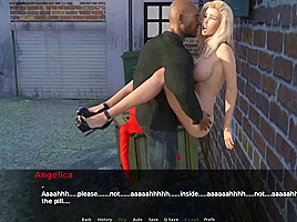 Angelica S Temptation Cheating White Wife Fucked Raw By Black Guy In A Dark Alley Ep14
