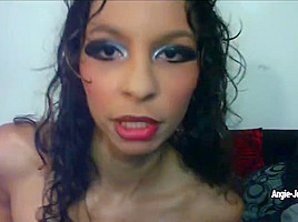 Angie Jewels - Cum eating Instruction