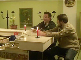 Anna Devot - Anna Serves 2 Young Men In The Cafe First, T