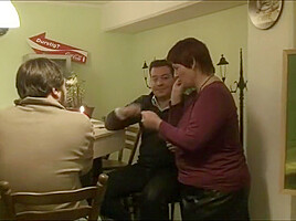 Anna Devot - Anna Serves 2 Young Men In The Cafe First, T
