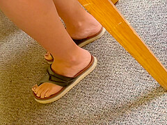 Another pair of co worker feet
