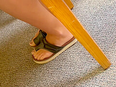 Another pair of co worker feet