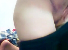 Arab teen 18+ On Chatroulette Plays With Her Big Tits