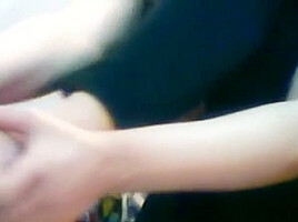 Arab teen 18+ On Chatroulette Plays With Her Big Tits