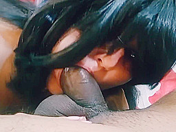 Aroused Slutty Stepmom Is Sucking Her Stepsons Cock