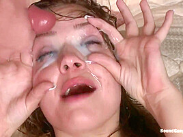 Ashlynn Leigh - Incredible Adult Scene Hogtied Show
