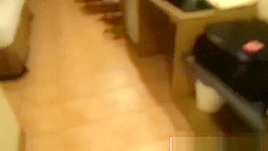 Asian Bar Girl Gets Naked