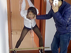 Asian Girl Gagged And Toe Tied