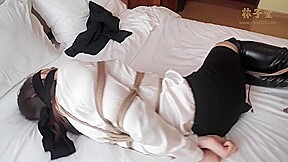 Asian Girls Tied